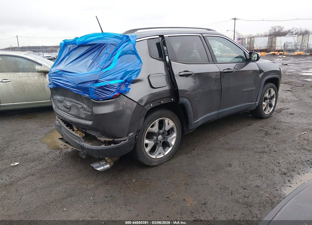 2018 JEEP COMPASS LIMITED FWD VIN: 3C4NJCCB4JT358868