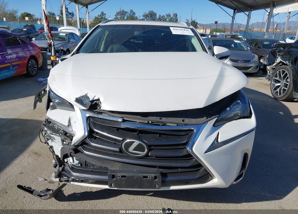 2016 LEXUS NX 200T VIN: JTJYARBZ3G2043341