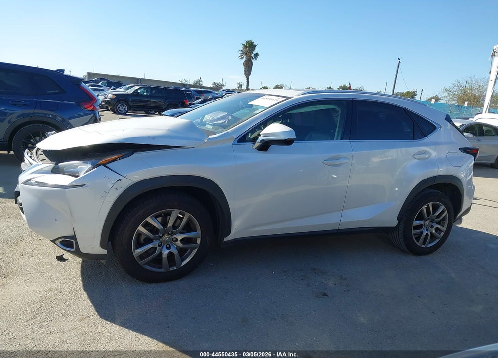 2016 LEXUS NX 200T VIN: JTJYARBZ3G2043341