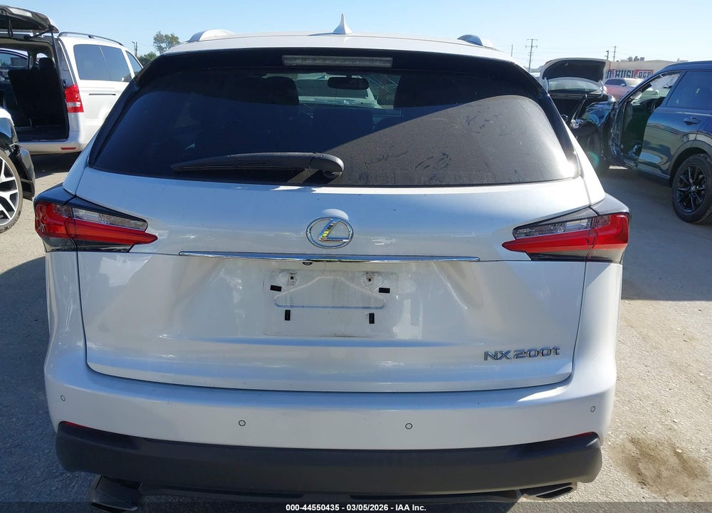 2016 LEXUS NX 200T VIN: JTJYARBZ3G2043341