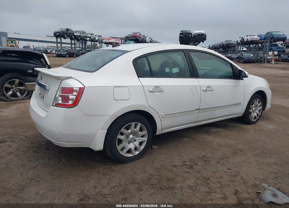 2012 NISSAN SENTRA 2.0 S VIN: 3N1AB6AP6CL690537