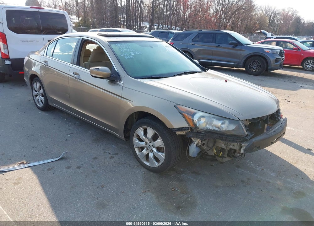 2009 HONDA ACCORD 2.4 EX VIN: 1HGCP267X9A125458