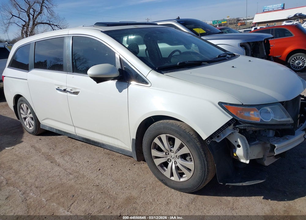 2015 HONDA ODYSSEY EX-L VIN: 5FNRL5H67FB002293