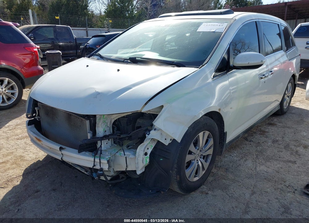 2015 HONDA ODYSSEY EX-L VIN: 5FNRL5H67FB002293