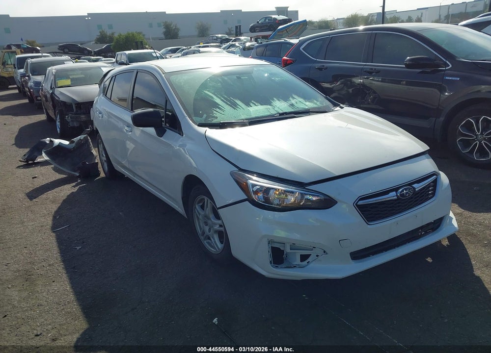 2019 SUBARU IMPREZA 2.0I VIN: 4S3GTAA67K3721030