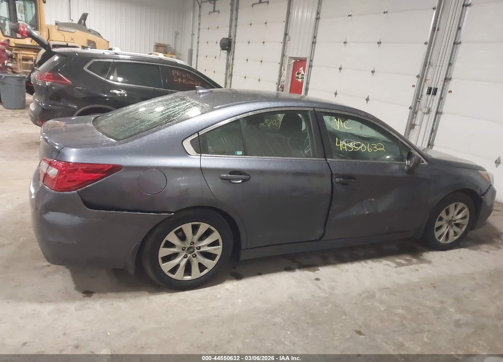 2016 SUBARU LEGACY 2.5I PREMIUM VIN: 4S3BNBC69G3021587