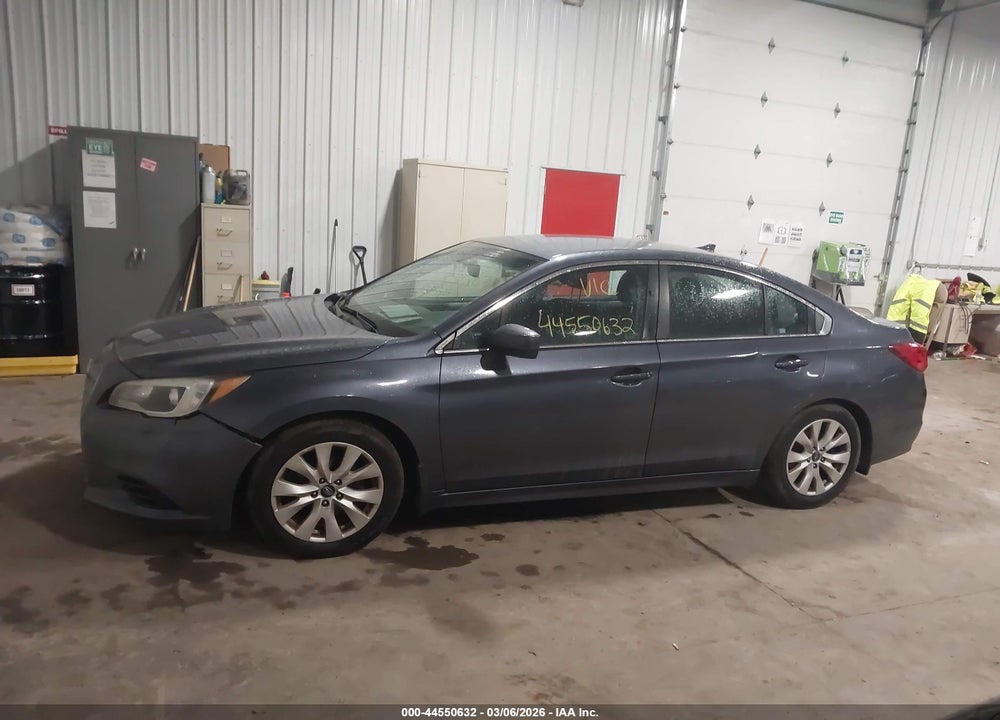 2016 SUBARU LEGACY 2.5I PREMIUM VIN: 4S3BNBC69G3021587