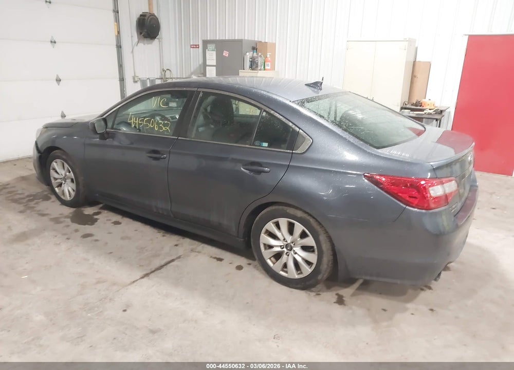2016 SUBARU LEGACY 2.5I PREMIUM VIN: 4S3BNBC69G3021587