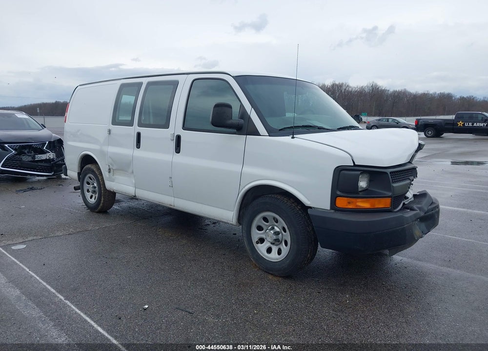 2013 CHEVROLET EXPRESS 1500 WORK VAN VIN: 1GCSGAFXXD1161602