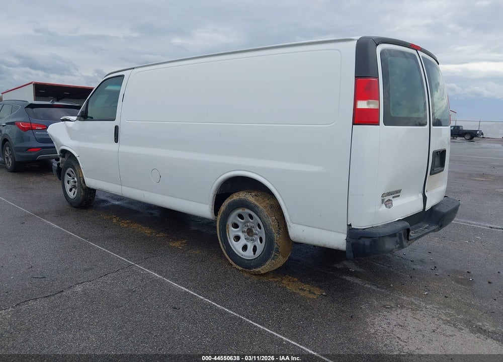 2013 CHEVROLET EXPRESS 1500 WORK VAN VIN: 1GCSGAFXXD1161602