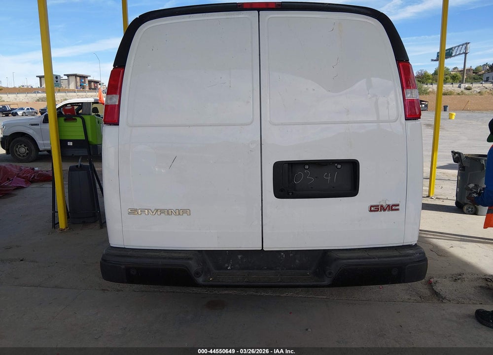 2023 GMC SAVANA CARGO RWD 3500 REGULAR WHEELBASE WORK VAN VIN: 1GTZ7GFP9P1110341