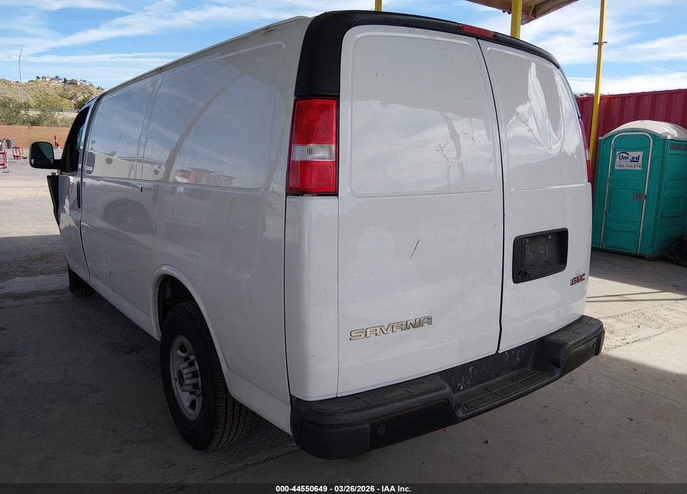 2023 GMC SAVANA CARGO RWD 3500 REGULAR WHEELBASE WORK VAN VIN: 1GTZ7GFP9P1110341