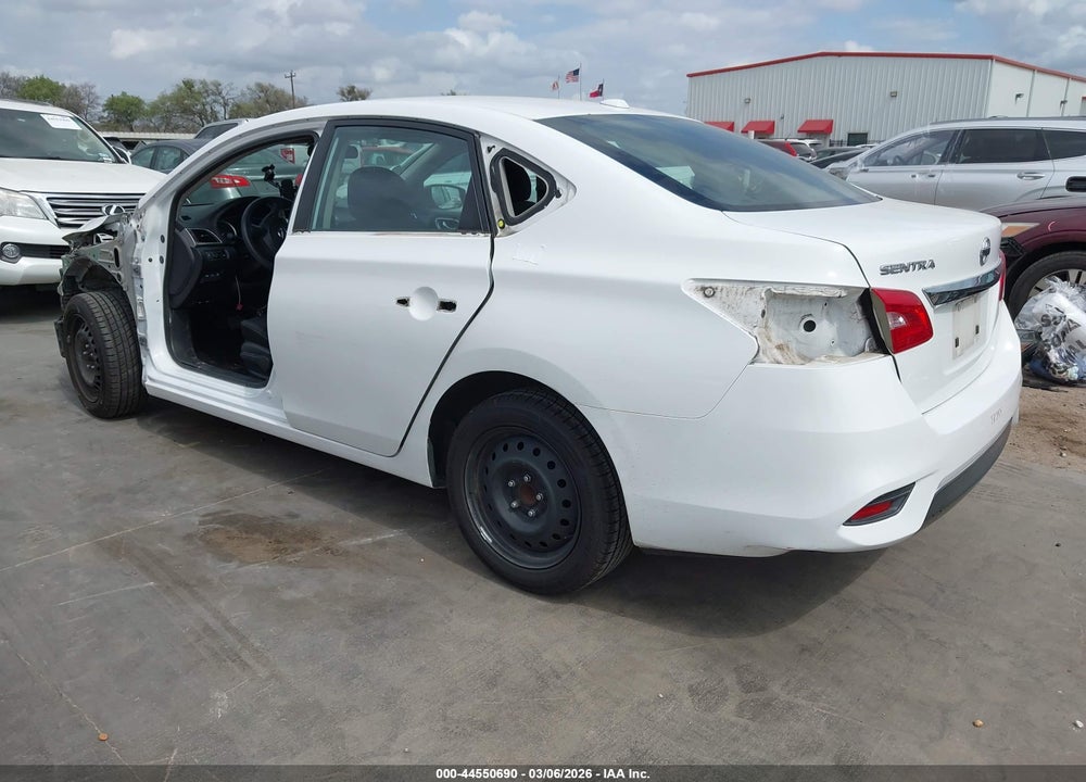 2017 NISSAN SENTRA SV VIN: 3N1AB7AP0HY358142