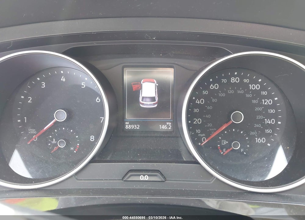 2019 VOLKSWAGEN TIGUAN 2.0T S VIN: 3VV1B7AX7KM115991