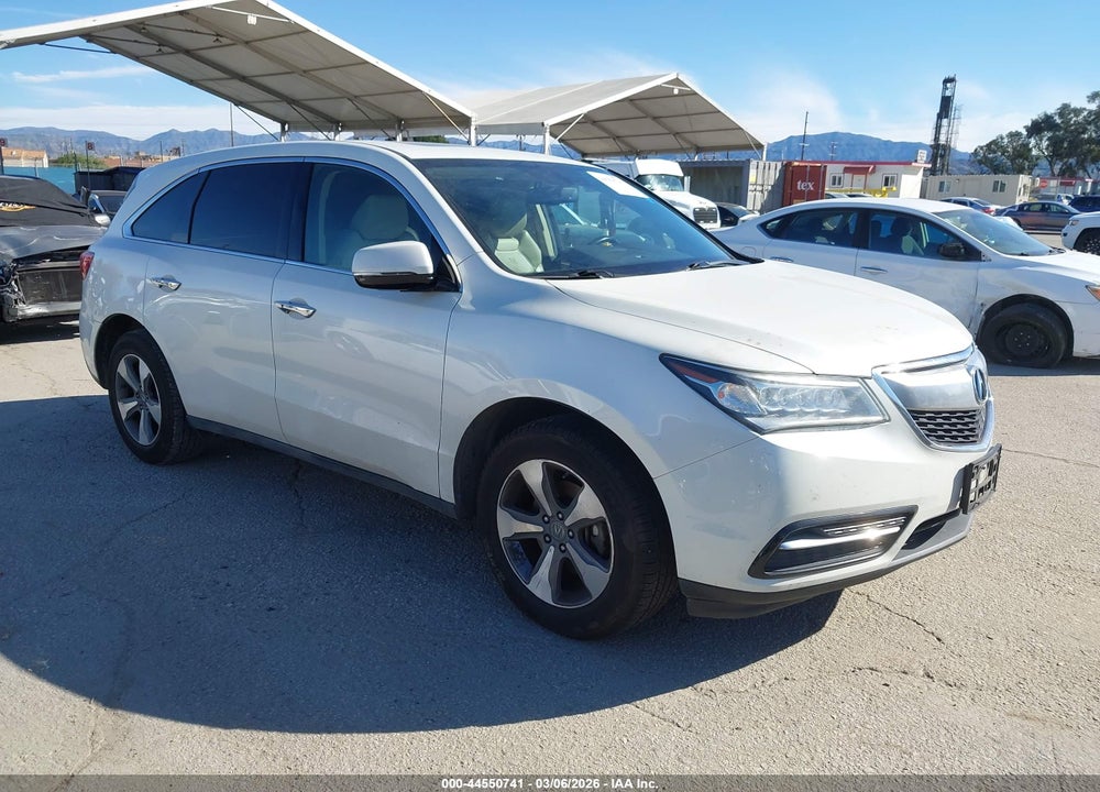 2014 ACURA MDX VIN: 5FRYD4H2XEB036399