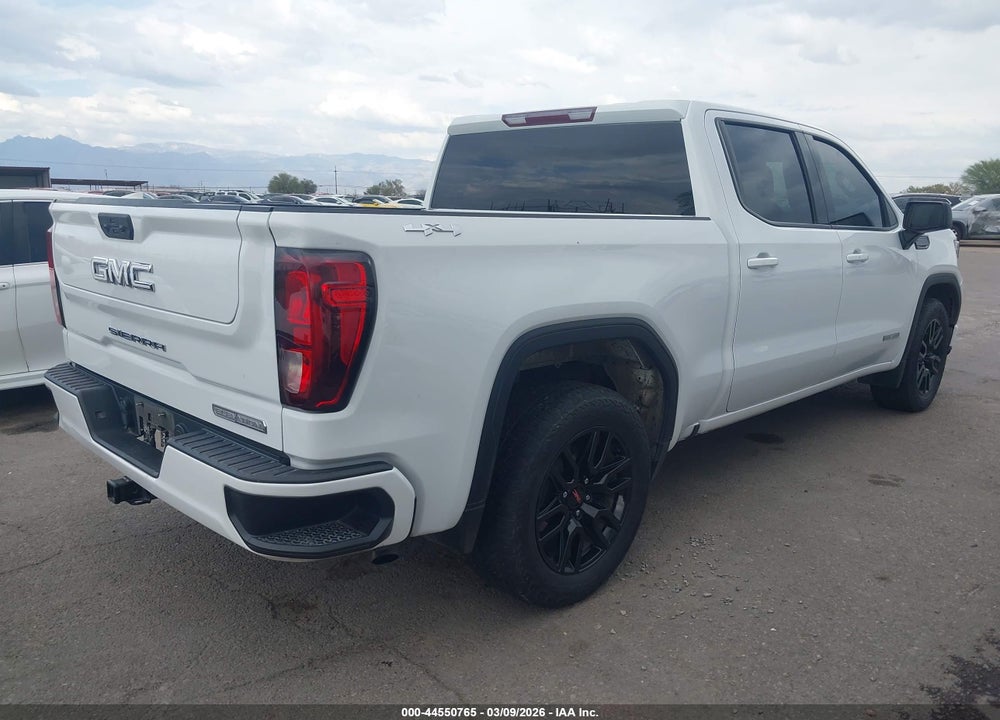 2022 GMC SIERRA 1500 4WD  SHORT BOX ELEVATION VIN: 3GTPUJEKXNG680513