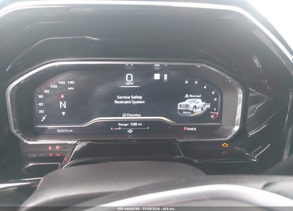 2022 GMC SIERRA 1500 4WD  SHORT BOX ELEVATION VIN: 3GTPUJEKXNG680513