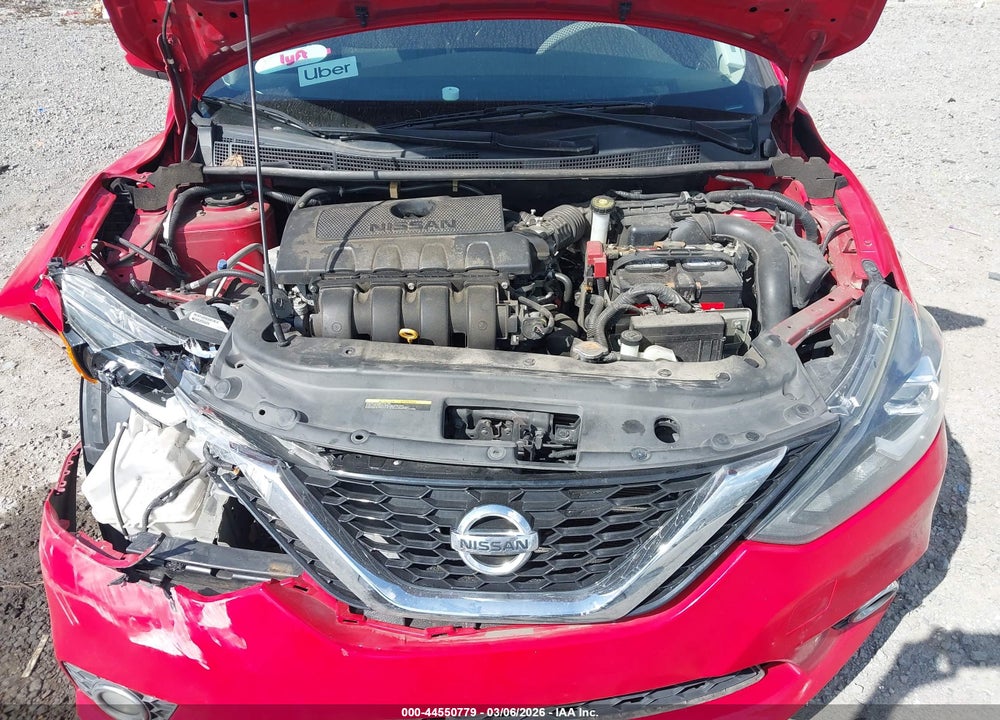 2016 NISSAN SENTRA SR VIN: 3N1AB7AP1GY241247