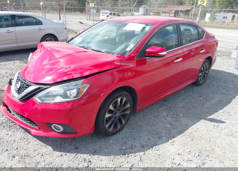 2016 NISSAN SENTRA SR VIN: 3N1AB7AP1GY241247