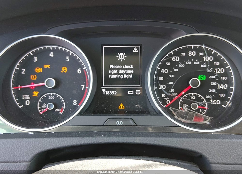 2018 VOLKSWAGEN GOLF TSI S/TSI SE VIN: 3VWG17AU1JM255824