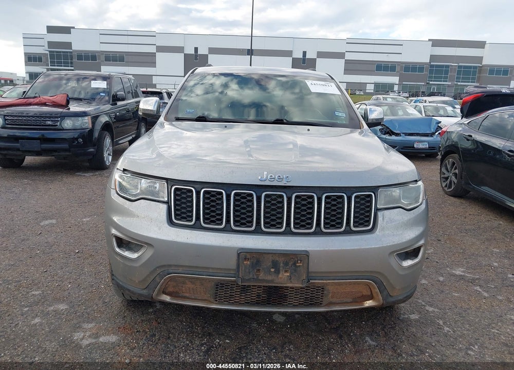 2017 JEEP GRAND CHEROKEE LIMITED 4X2 VIN: 1C4RJEBGXHC790526