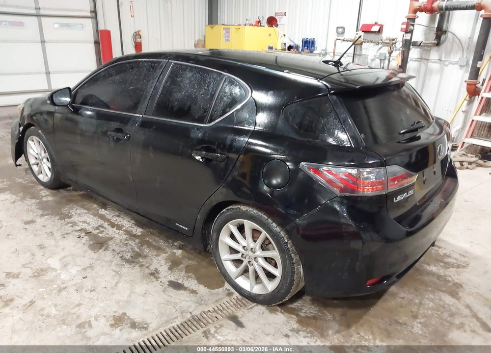 2013 LEXUS CT 200H VIN: JTHKD5BH3D2125127
