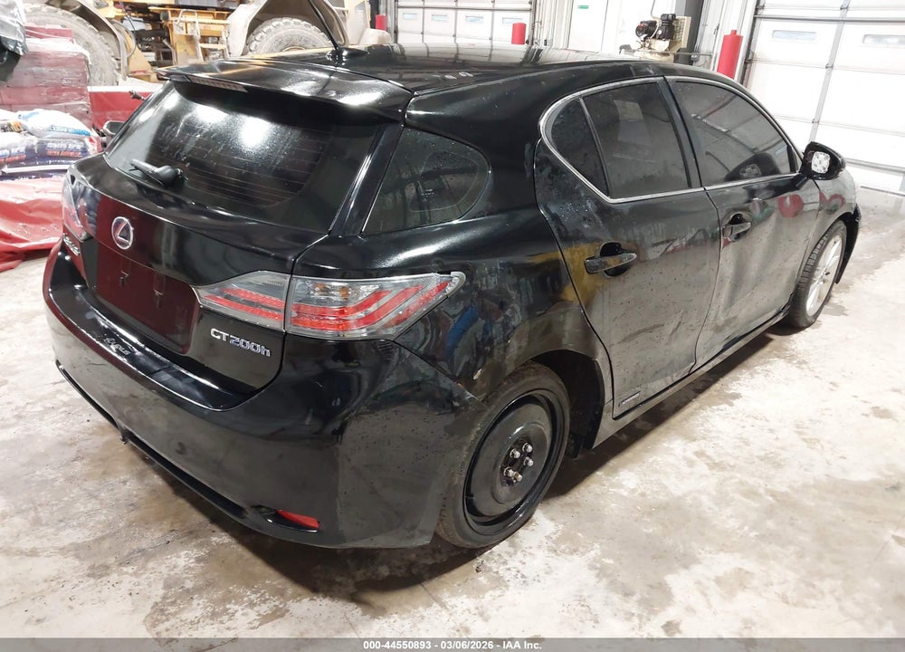 2013 LEXUS CT 200H VIN: JTHKD5BH3D2125127