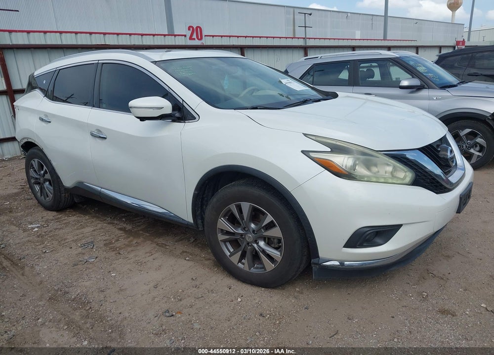 2015 NISSAN MURANO SL VIN: 5N1AZ2MG0FN218993