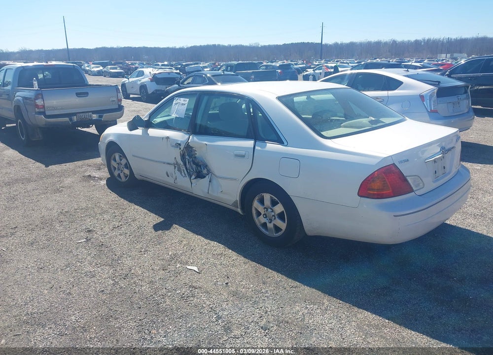 2000 TOYOTA AVALON XL VIN: 4T1BF28B2YU002423