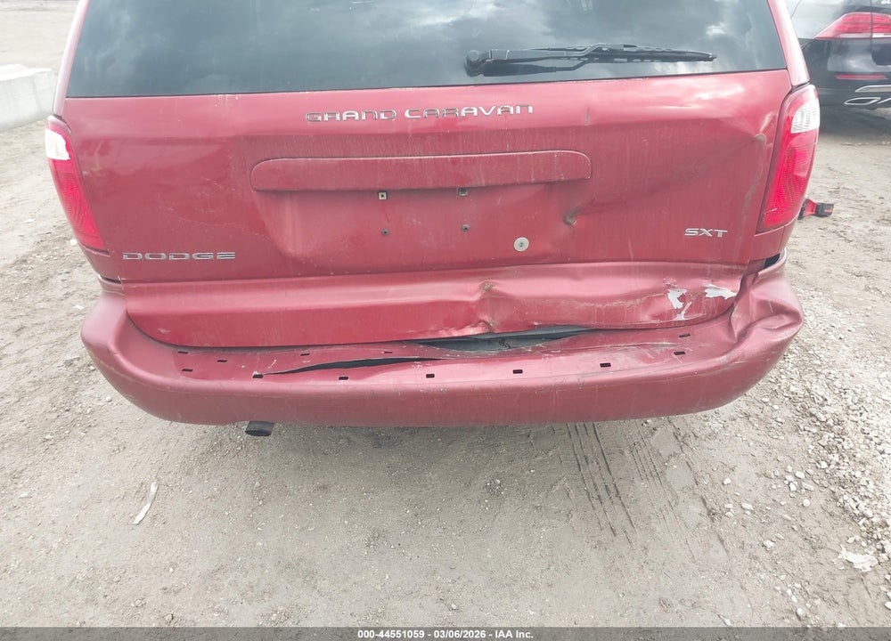 2007 DODGE GRAND CARAVAN SXT VIN: 2D4GP44L97R345133