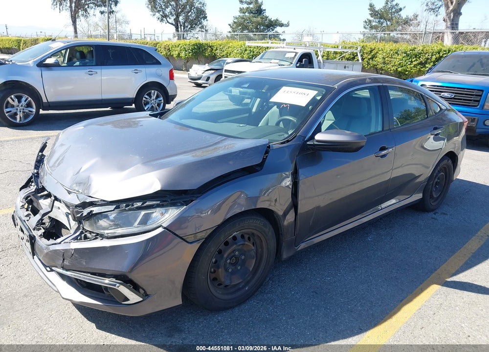 2020 HONDA CIVIC LX VIN: 2HGFC2F66LH530435