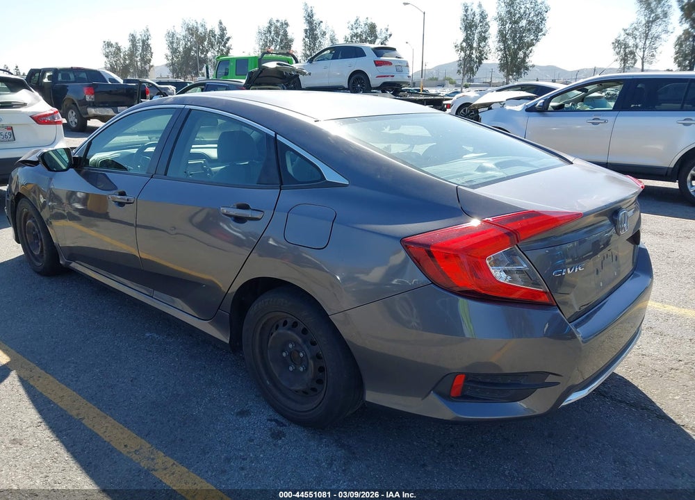 2020 HONDA CIVIC LX VIN: 2HGFC2F66LH530435