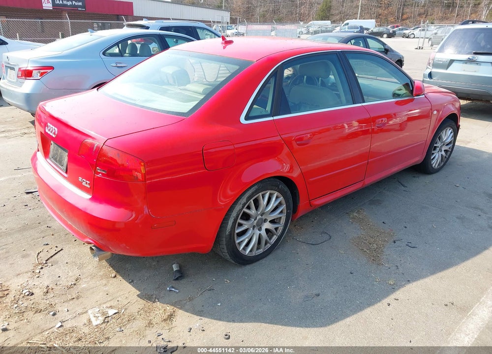 2008 AUDI A4 2.0T/SE 2.0T VIN: WAUDF78E08A159421