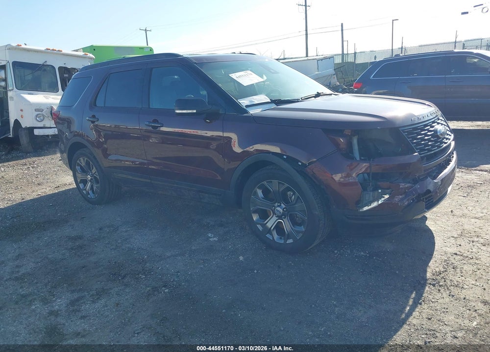 2018 FORD EXPLORER SPORT VIN: 1FM5K8GTXJGA51136