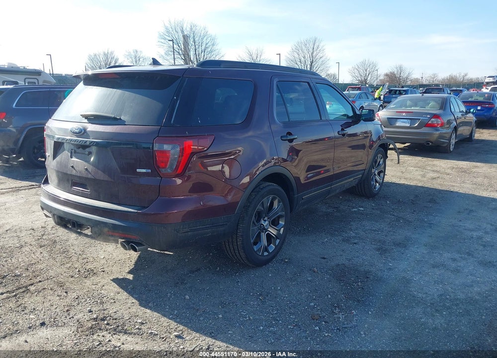 2018 FORD EXPLORER SPORT VIN: 1FM5K8GTXJGA51136
