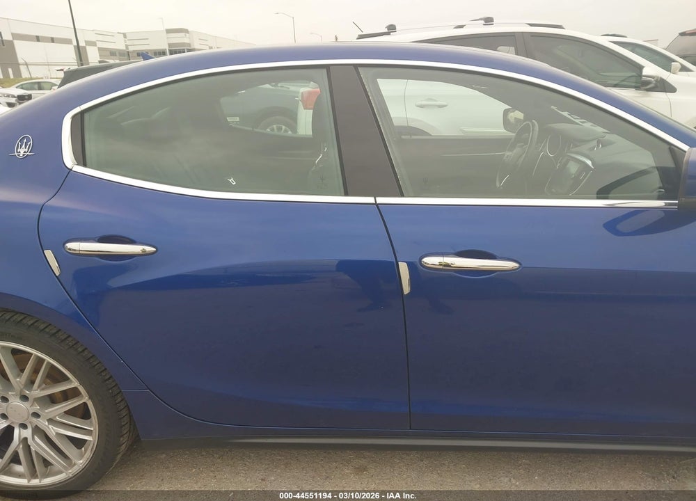 2016 MASERATI GHIBLI VIN: ZAM57XSA5G1187137