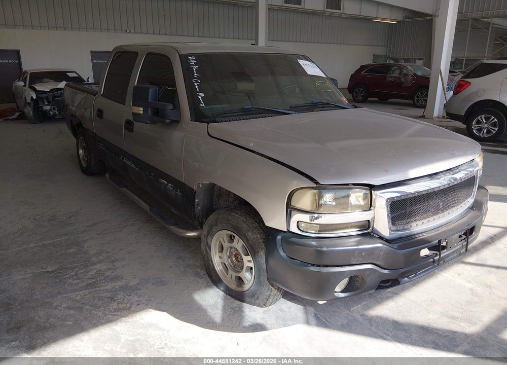 2004 GMC SIERRA 1500 SLE VIN: 2GTEK13T741393744