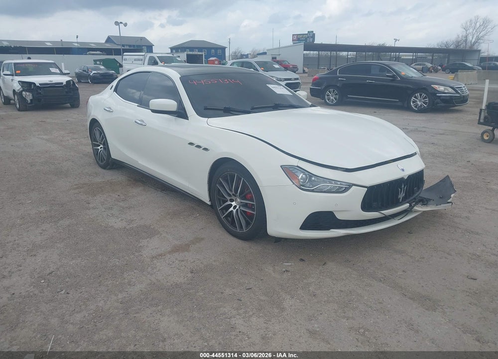 2015 MASERATI GHIBLI S Q4 VIN: ZAM57RTA3F1151004