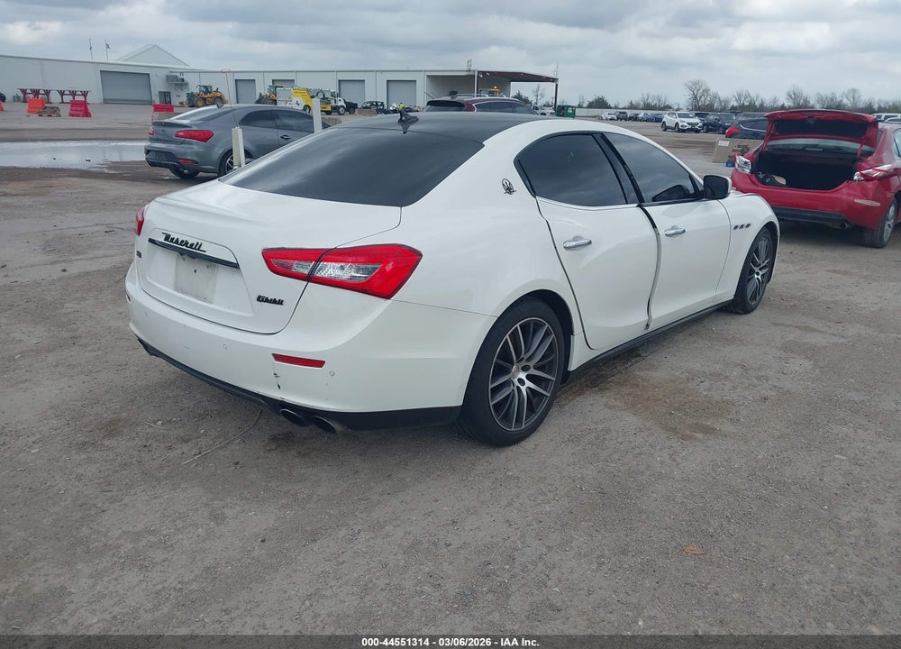 2015 MASERATI GHIBLI S Q4 VIN: ZAM57RTA3F1151004
