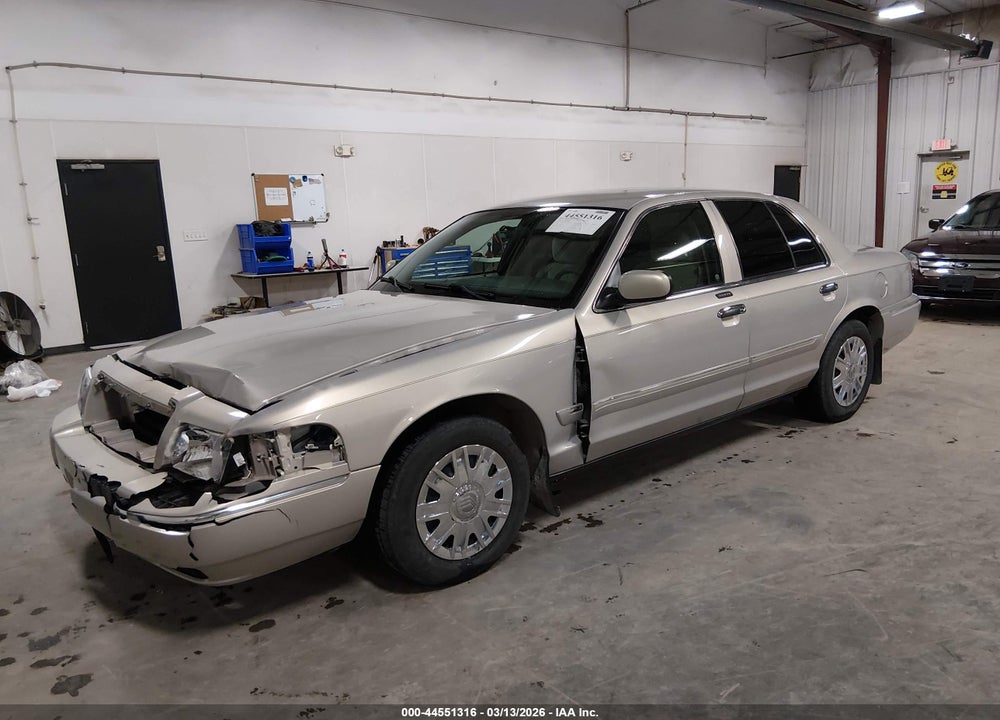 2008 MERCURY GRAND MARQUIS GS VIN: 2MEFM74V18X620882