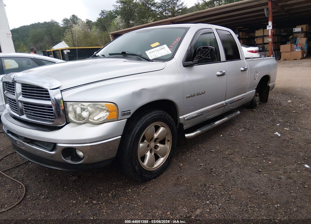 2005 DODGE RAM 1500 SLT/LARAMIE VIN: 1D7HA18D15S257683