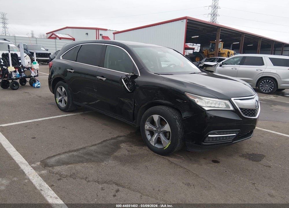 2014 ACURA MDX VIN: 5FRYD3H25EB004745