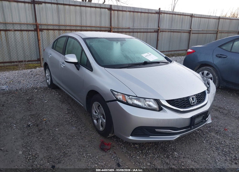2013 HONDA CIVIC LX VIN: 19XFB2F56DE095549
