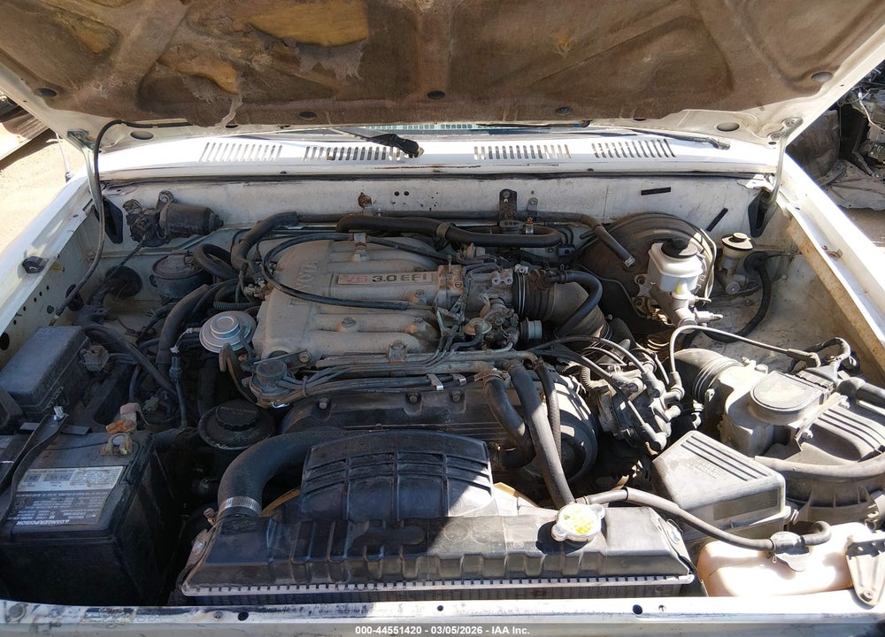 1989 TOYOTA PICKUP 1 TON LONG BED DLX VIN: JT4VN82N5K0000500