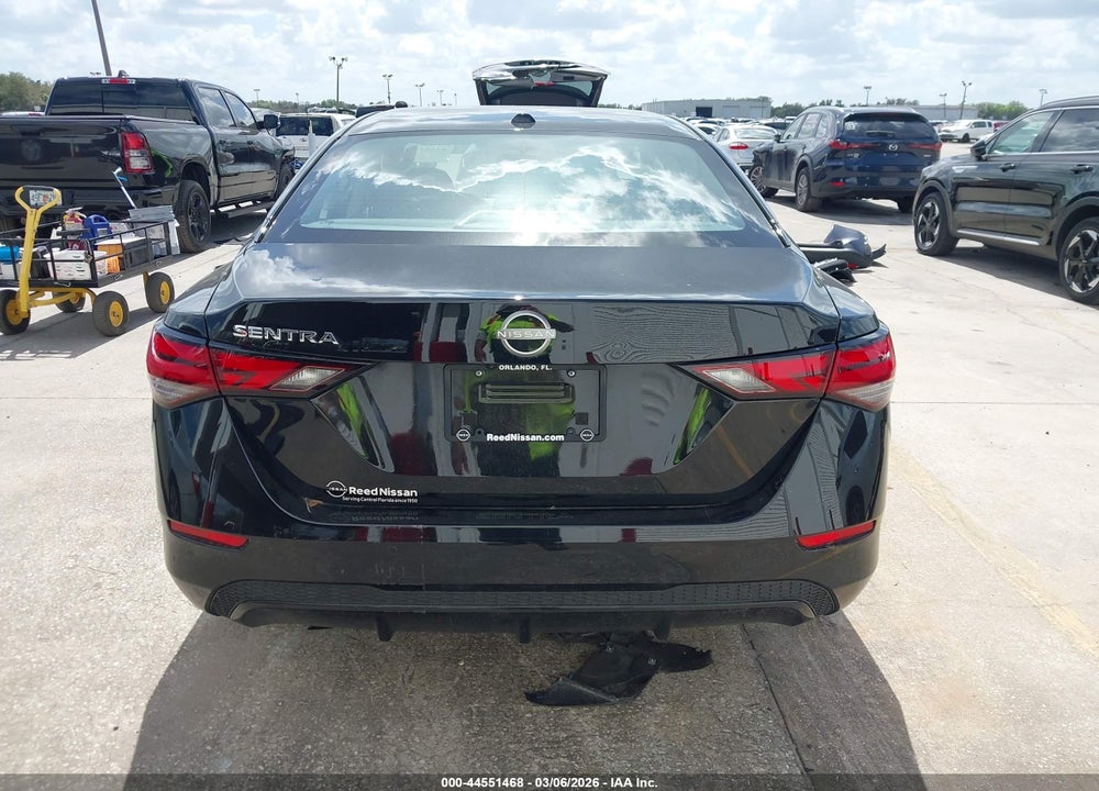 2025 NISSAN SENTRA SV VIN: 3N1AB8CVXSY224652