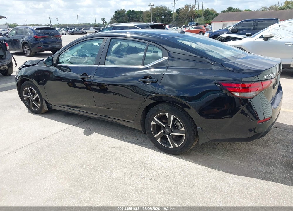 2025 NISSAN SENTRA SV VIN: 3N1AB8CVXSY224652