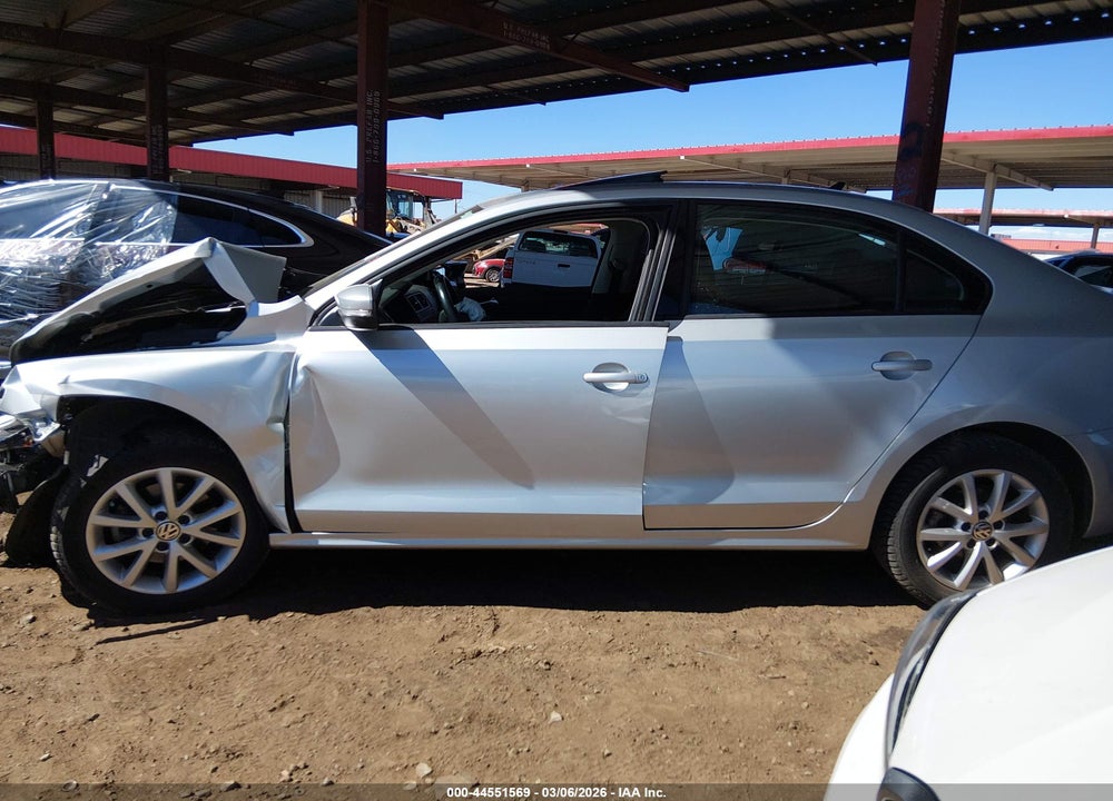 2012 VOLKSWAGEN JETTA 2.5L SE VIN: 3VWDP7AJXCM416648