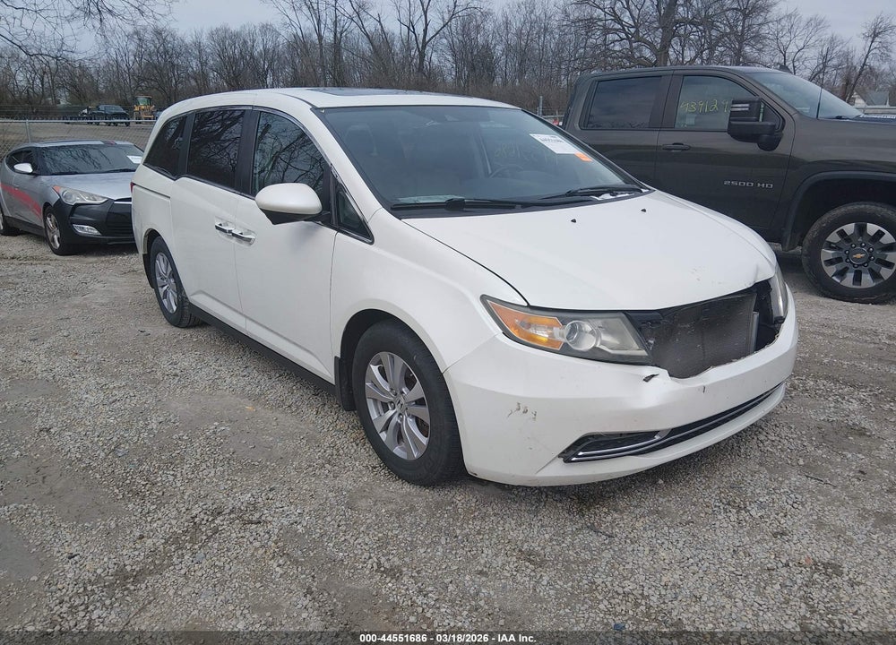 2015 HONDA ODYSSEY EX-L VIN: 5FNRL5H65FB008383