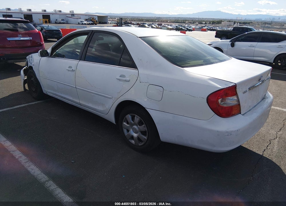 2004 TOYOTA CAMRY LE VIN: 4T1BE32K74U276163