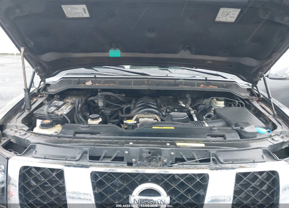 2004 NISSAN TITAN LE VIN: 1N6AA07B44N559565